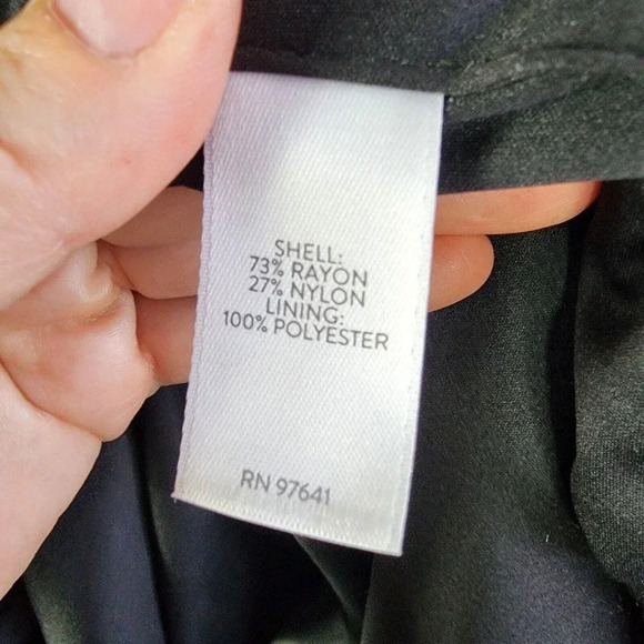 J Jill Womens Duster Jacket Medium Black Crushed Velvet Evening Party Oversized - Picture 5 of 6